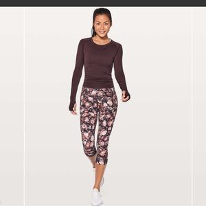 Lululemon Fast & Free Crop Nulux Leggings 19’’